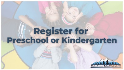  Preschool and Kindergarten Registration